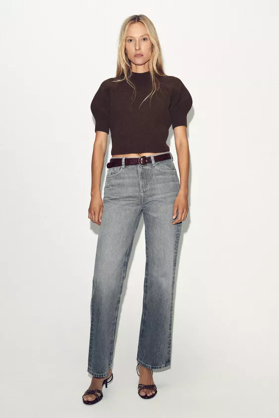 RIB KNIT SWEATER | Zara US