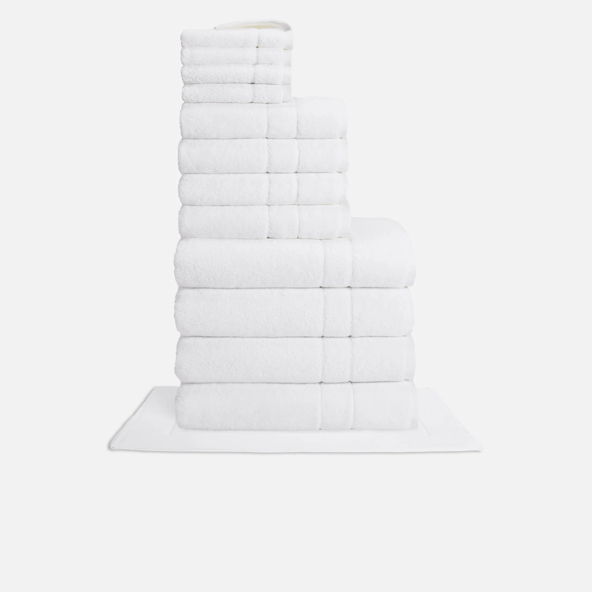 Brooklinen Super-Plush Towels size Bath Sheets in White | Brooklinen