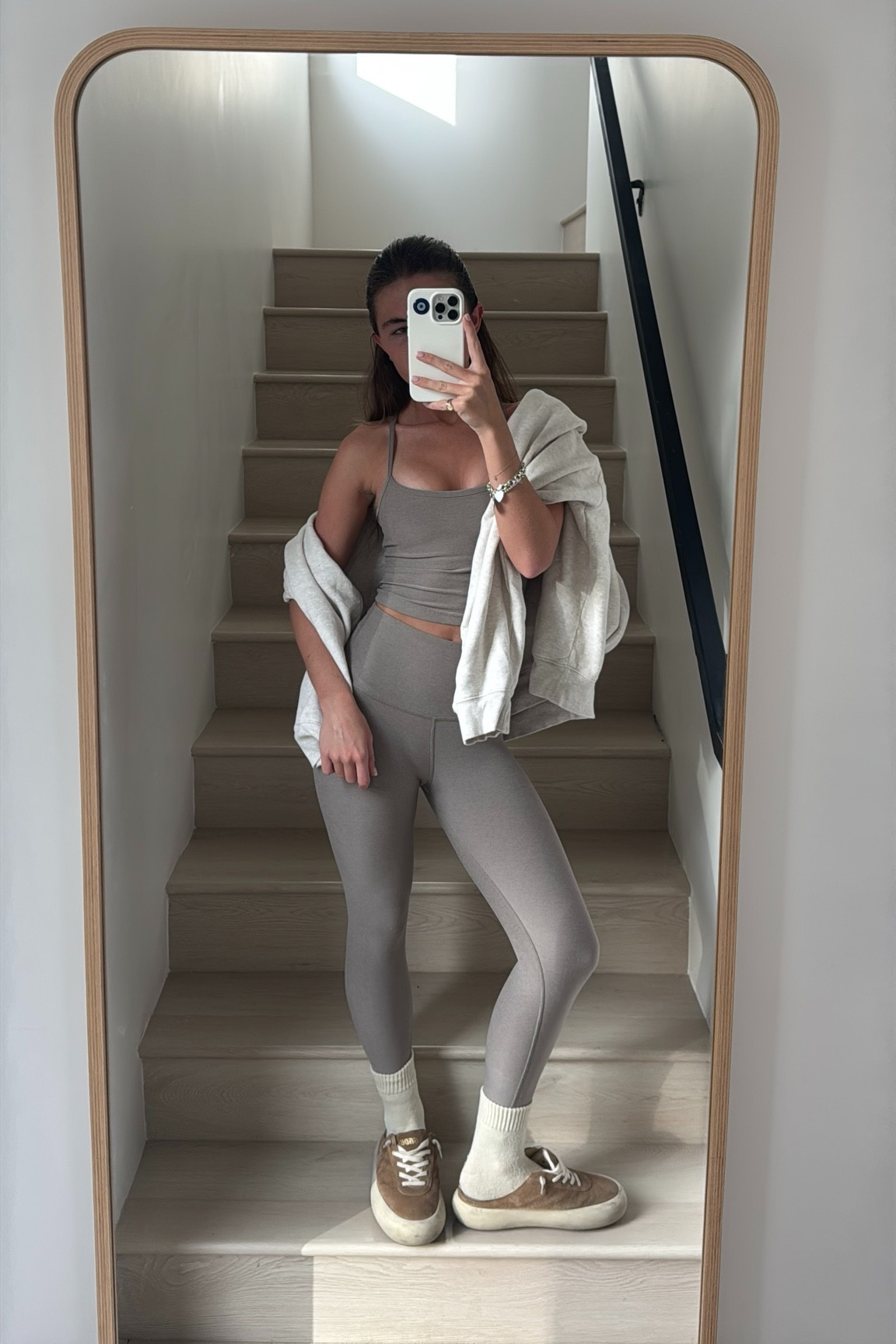 pilates outfit for today 

#beyondyoga #aritzia #goldengoose #investmentpieces #pilates 

#LTKActive #LTKU #LTKStyleTip