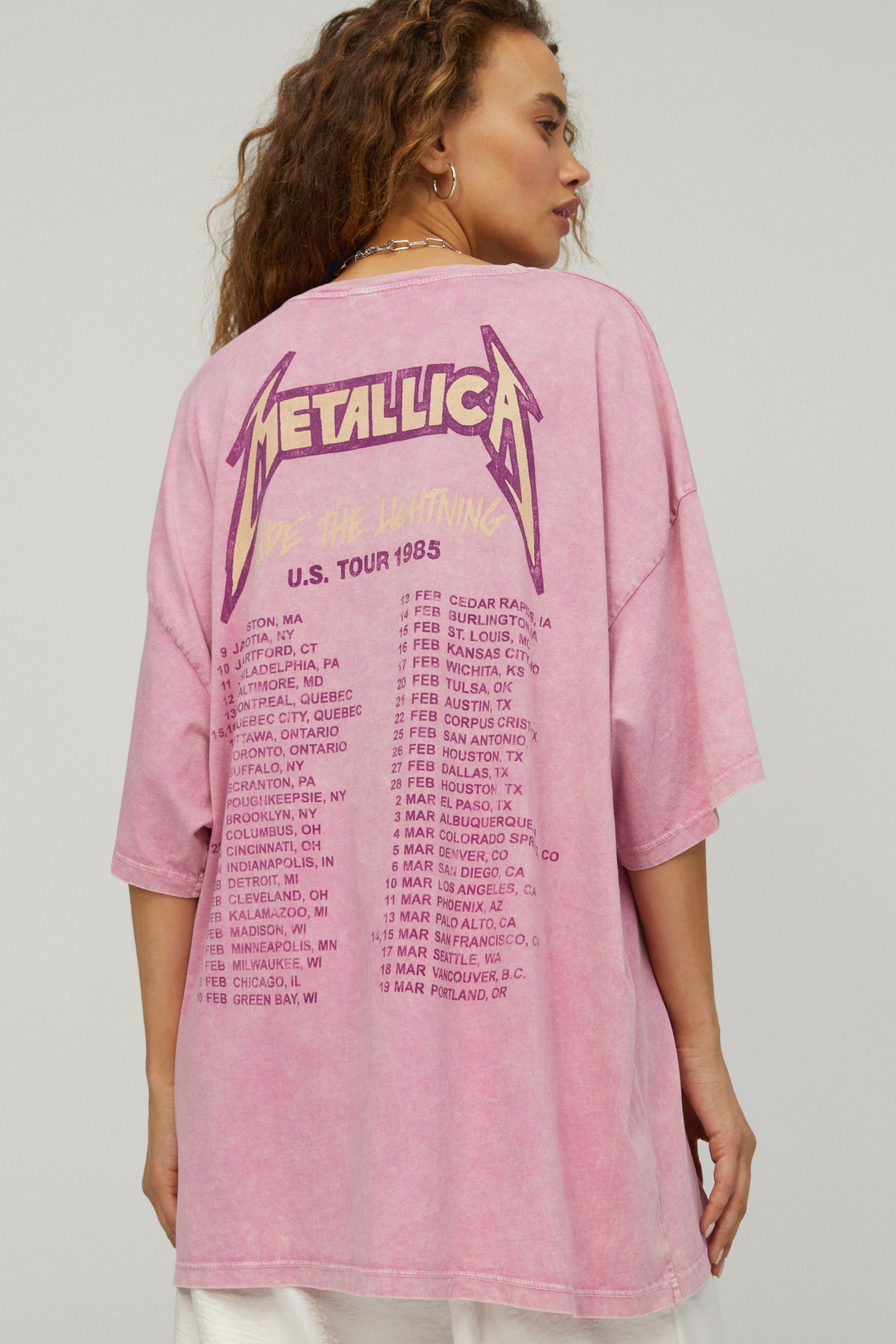 Metallica US Tour 1985 OS Tee | Daydreamer