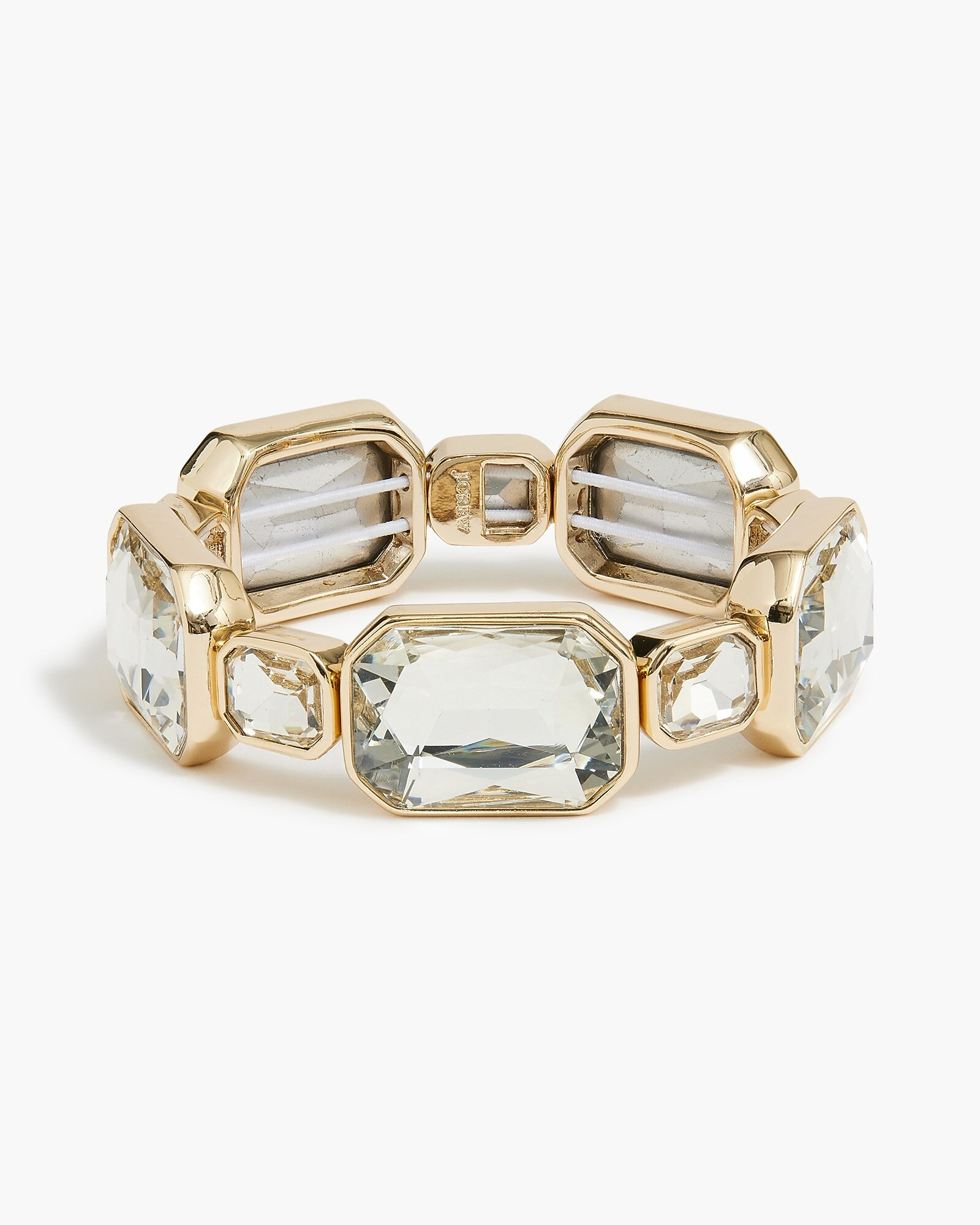 Chunky crystal stretch bracelet | J.Crew Factory