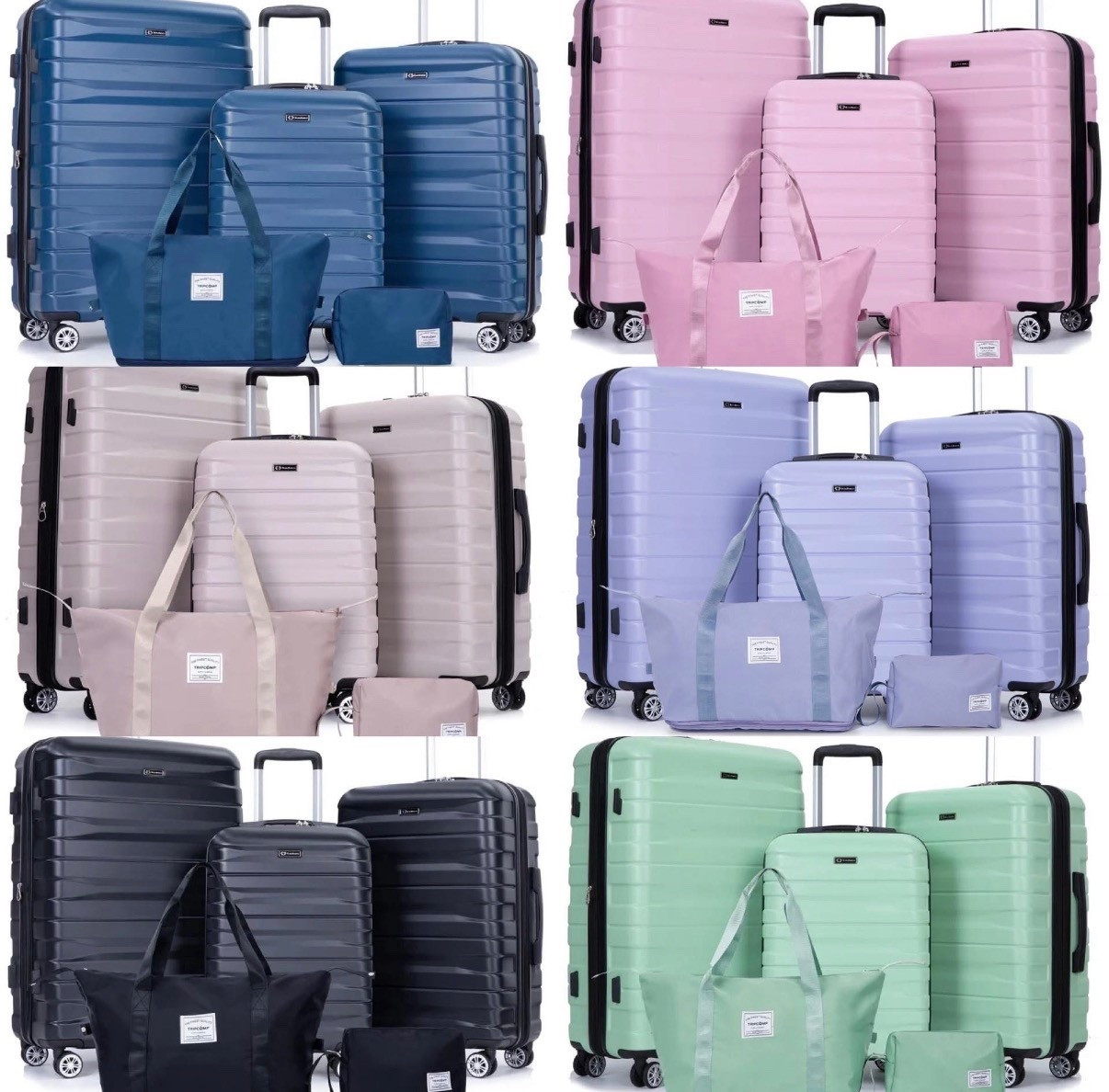 Luggage sets in the cutest colors😍 

#LTKWedding #LTKTravel #LTKHome
