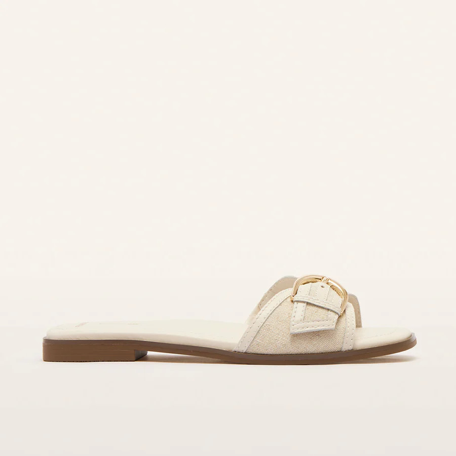 Tate Linen Slides | FRANKIE4 | FRANKIE4