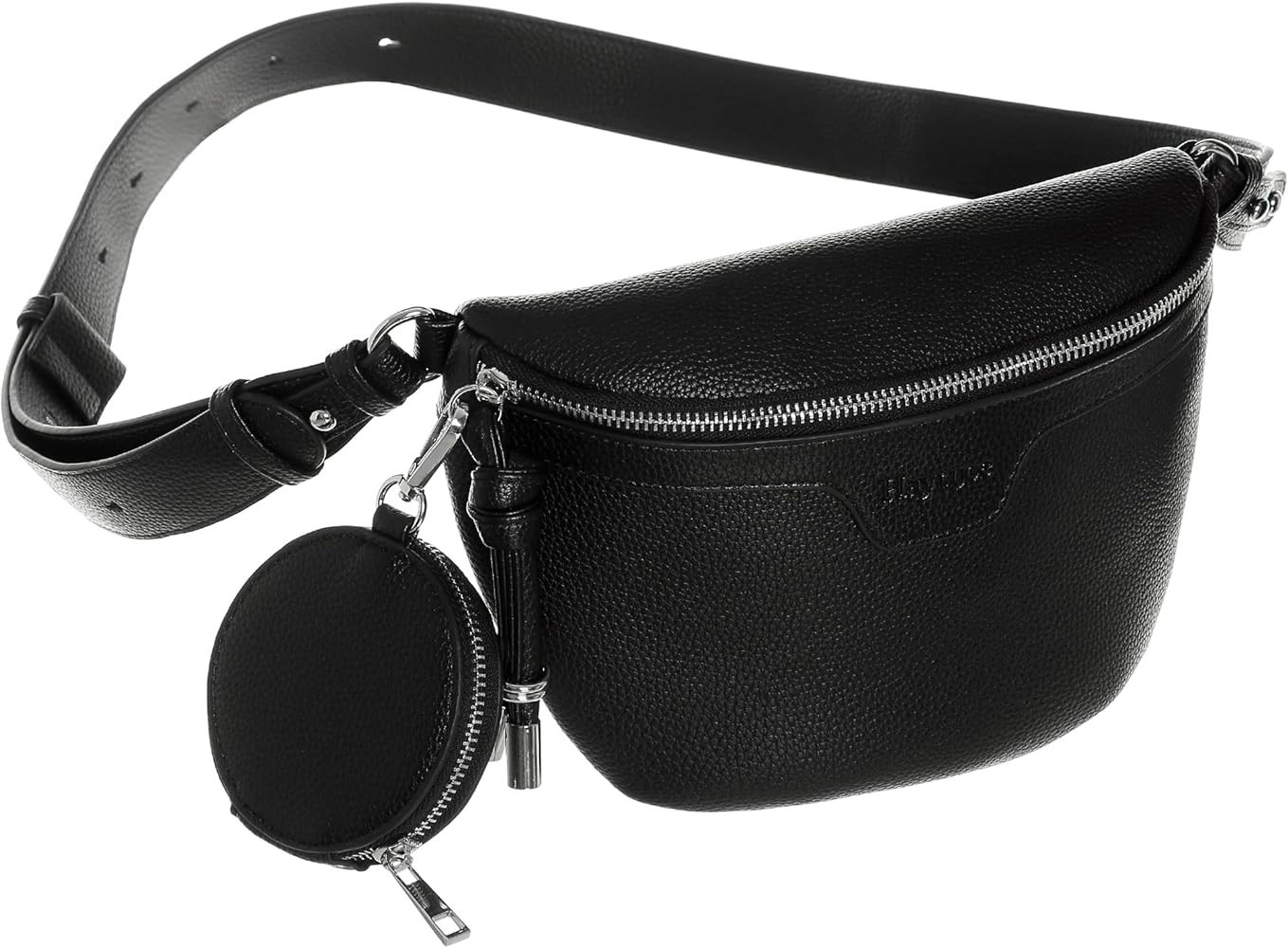 Haytijoe Small Crossbody Purse, Fanny Packs for Women Man Sling Bag Leather Crossbody Sling Purse... | Amazon (US)