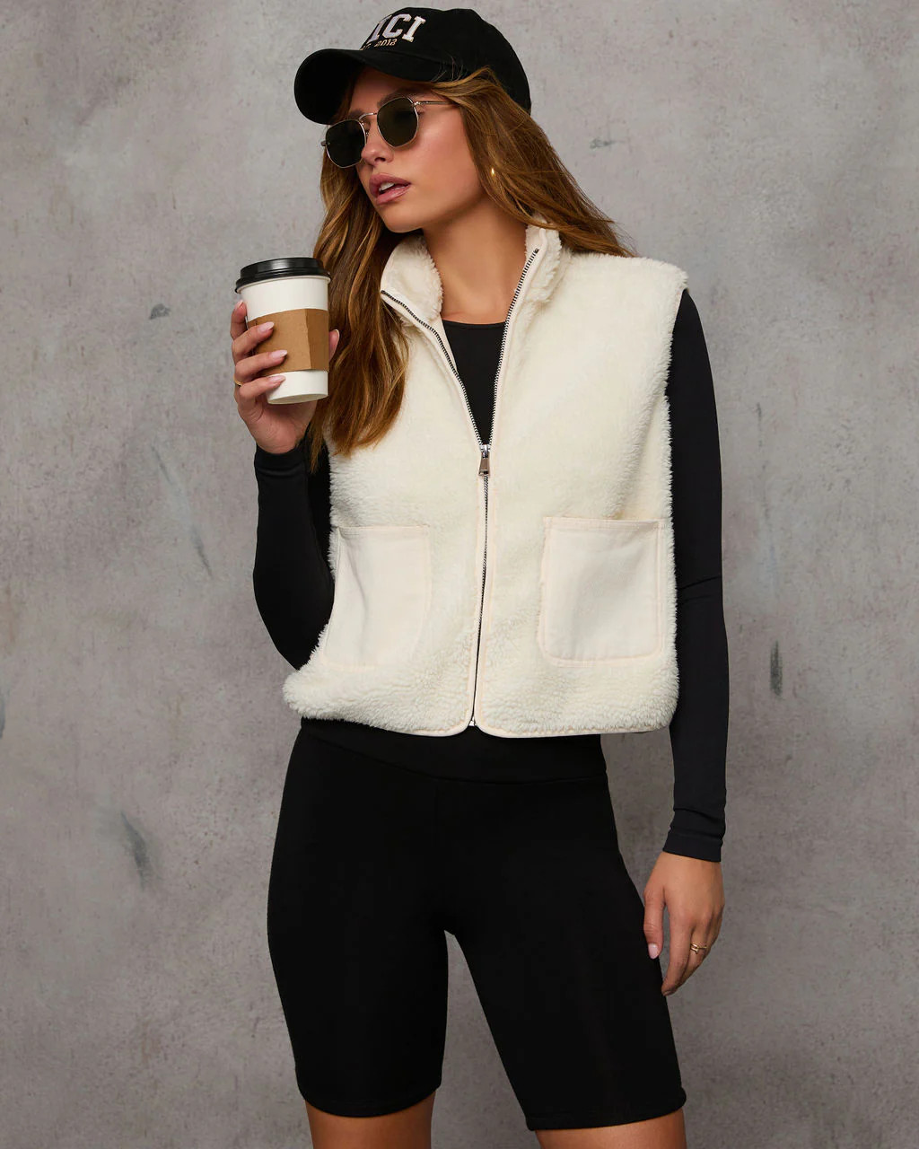 Preppy Feels Sherpa Vest | VICI