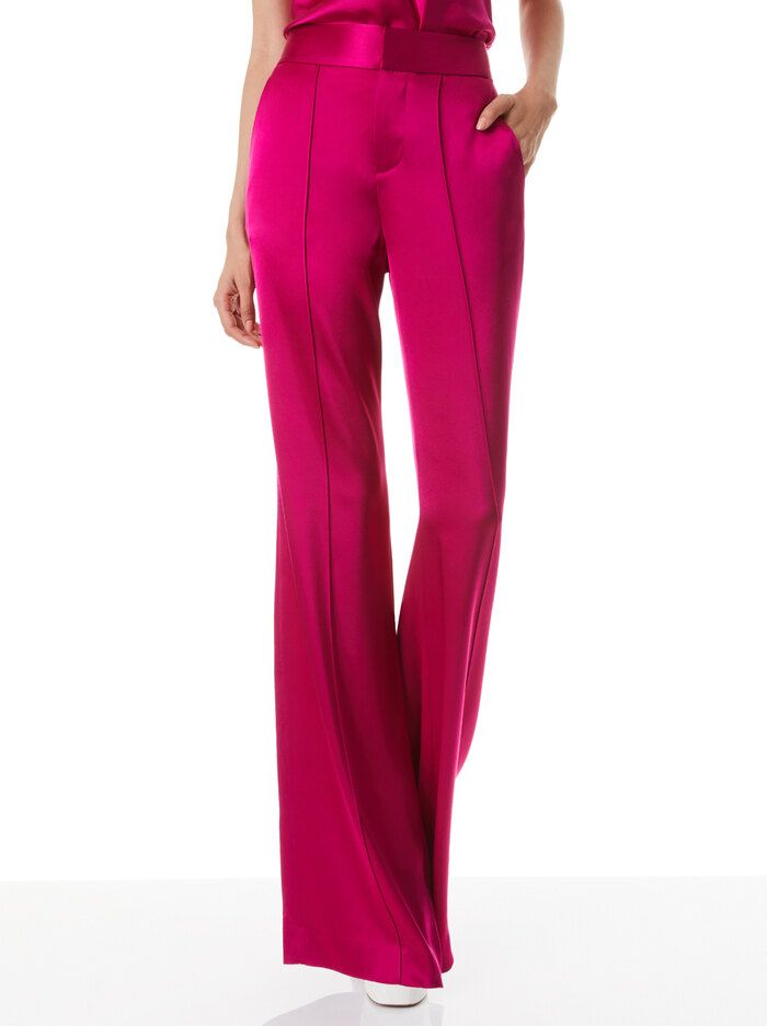 DYLAN HIGH WAISTED WIDE LEG PANT | Alice + Olivia