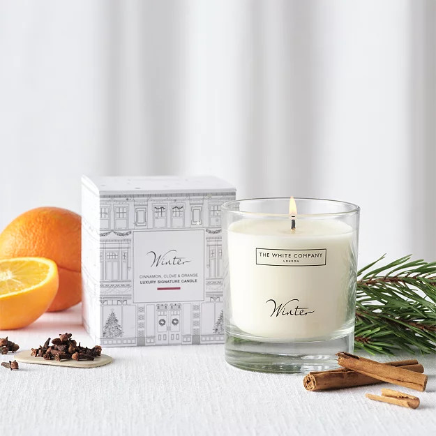 Winter Luxury Signature Candle | The White Company UK & ROW
