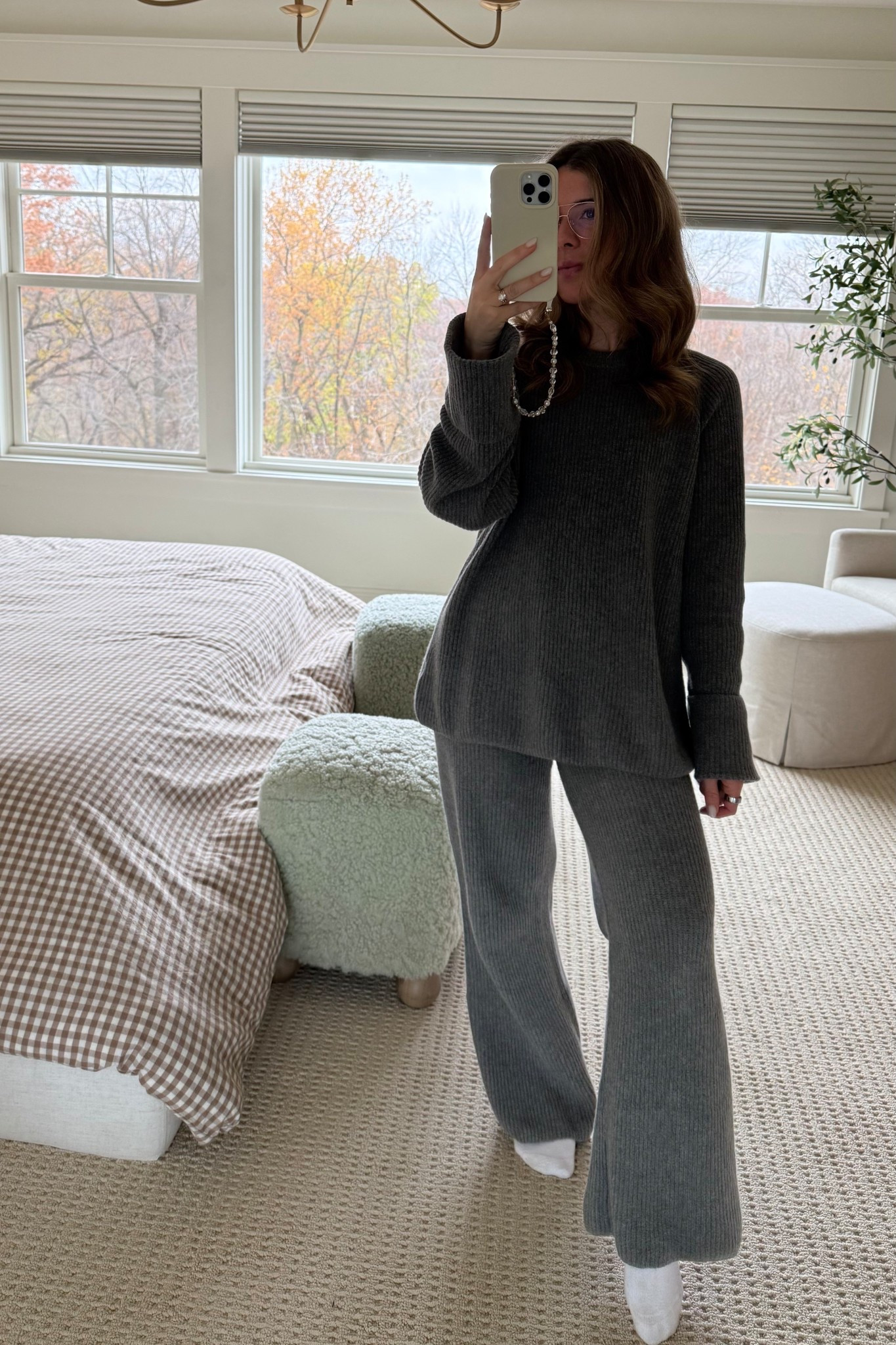 Wearing a small top & XS pants! 