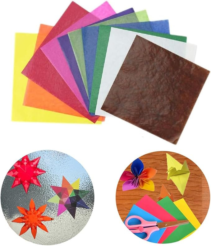 YABINA Kite Paper, Assorted Colors, 100 Sheets, 6.25" Square (6.25) | Amazon (US)