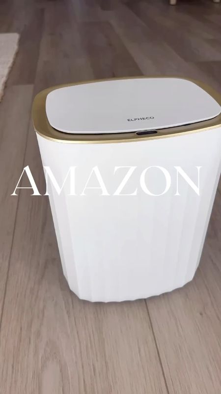 Amazon automatic trash can. Amazon bathroom decor. Amazon bathroom. Amazon home  

#LTKhome