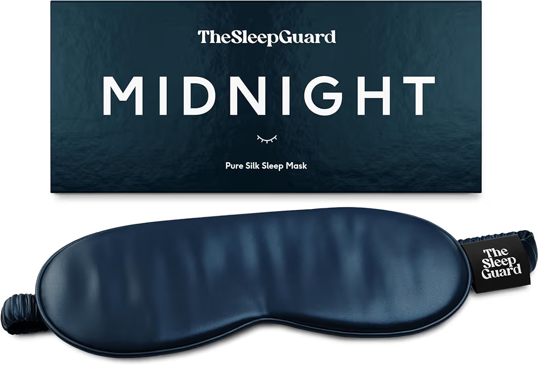 TheSleepGuard Pure Silk Sleep Mask [100% 6A Mulberry Silk, 22 Momme] Light Blocking Travel Essent... | Amazon (US)