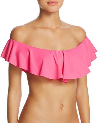Trina Turk Off The Shoulder Ruffled Bikini Top | Bloomingdale's (US)