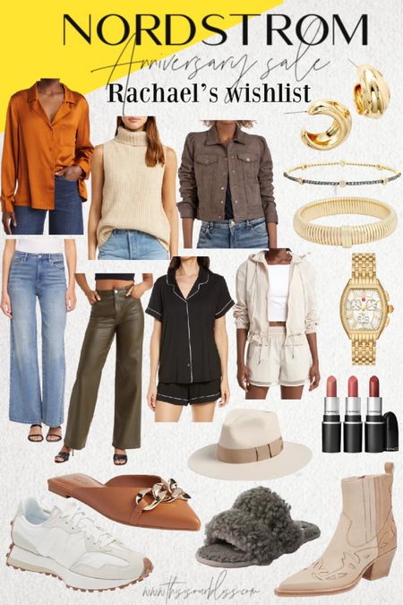 My wishlist from the Nordstrom anniversary sale! My picks, finds and faves from the #nsale this year! 💛 women’s fashion, faux leather pants, wide-leg jeans, gold jewelry, mules, sneakers

#LTKsalealert #LTKunder50 #LTKxNSale