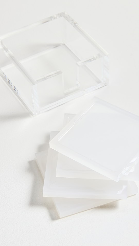 Lucite Coasters Set | Shopbop