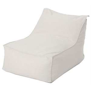 Noble House Water Resistant Fabric Bean Bag Chair in Gray | Homesquare