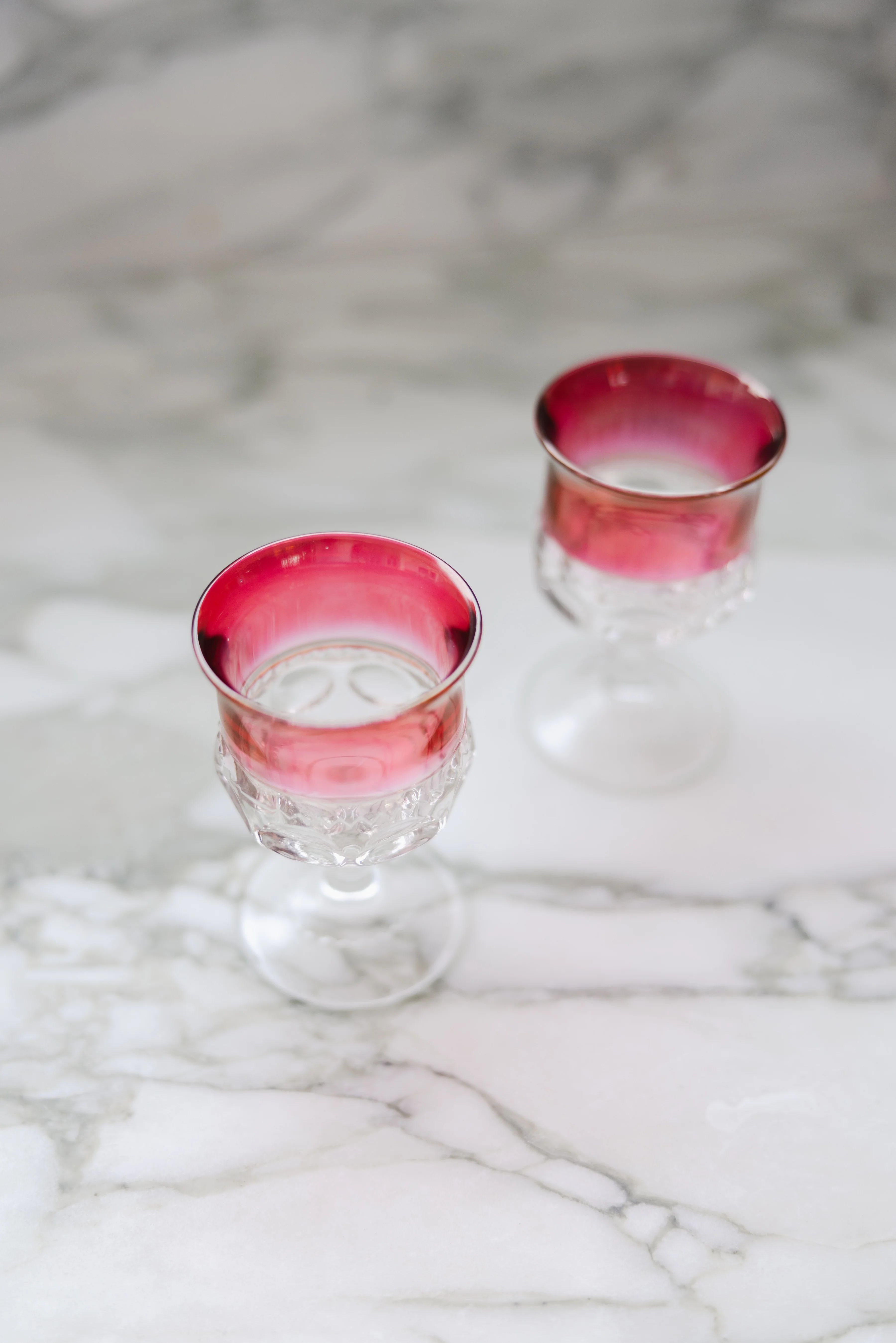 Pink Goblet Set of 16 | House of Blum