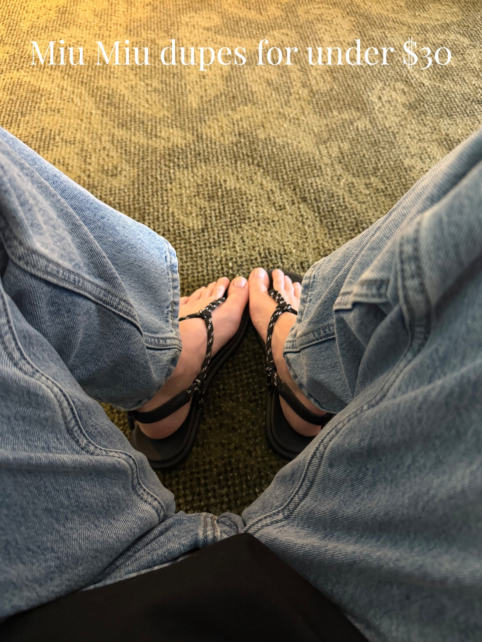 Dupe a loop- 

Never would I spend over $500 on sandals. Unless dripped on gold. These are basically exact match and under $30! #sandals #amazonfind #amazon #shoes 

#LTKootd #LTKSeasonal #LTKOver40
