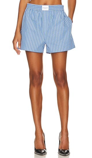 Classic Boxer in Blue & White | Revolve Clothing (Global)