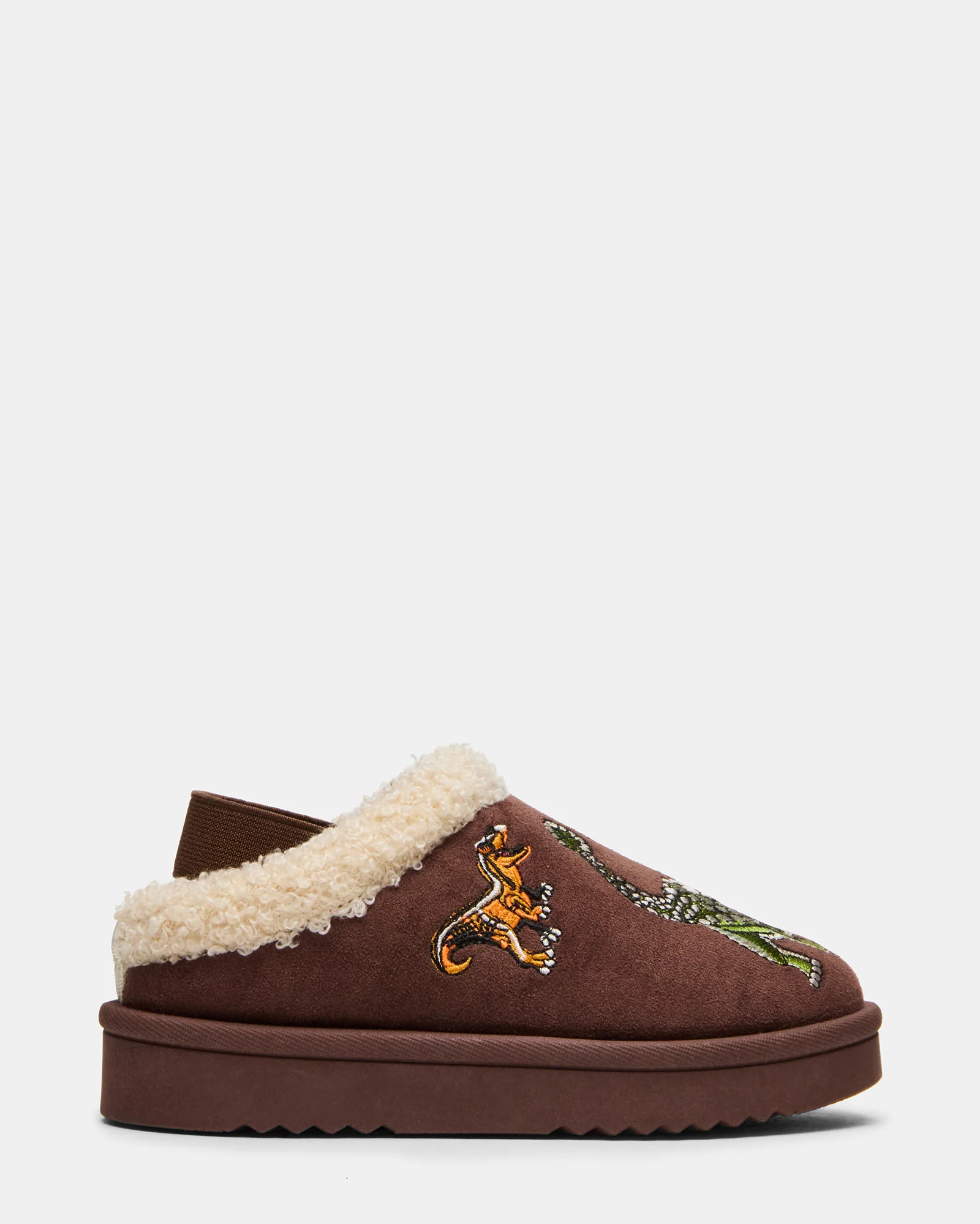 Toddlers' DINO Brown Boys' Slip-On Mule Flat | Steve Madden (US)