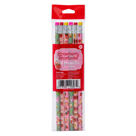 Strawberry Shortcake™ No. 2 Lead Pencils 6-Count | Five Below