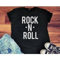 RockNRoll TShirt  Womens Rock Tee Rock Tee Women   Rock and Roll Tshirts Rock Tee Shirts Rock N Roll Tshirt  Concert Tee Plus Size | Etsy (US)