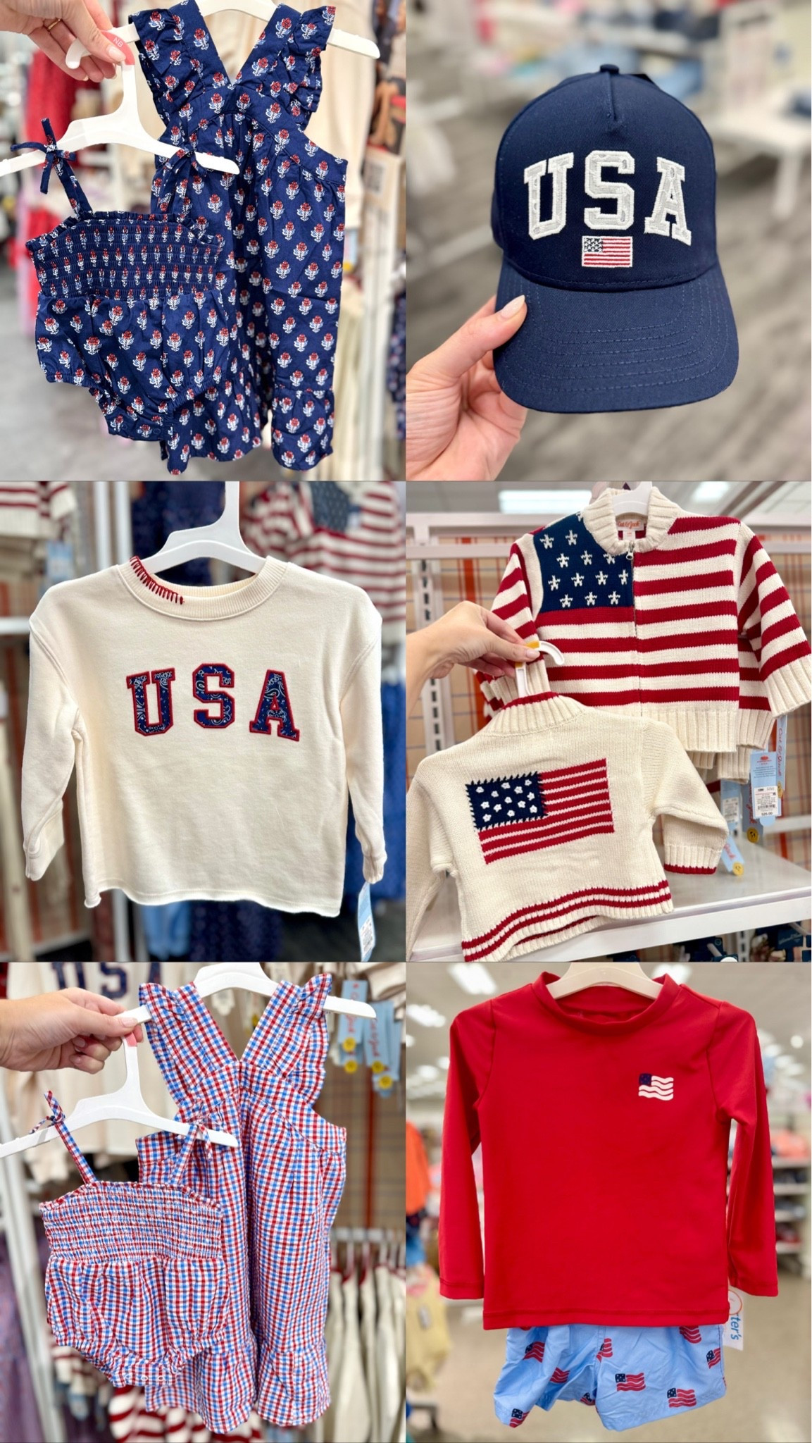 New red, white & blue outfits!

#LTKKids #LTKBaby
