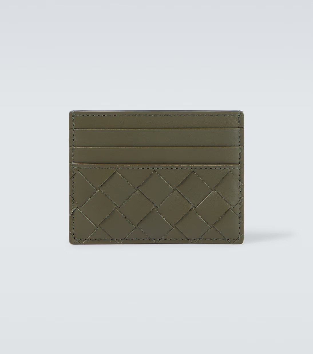 Intrecciato leather card holder | Mytheresa (US/CA)