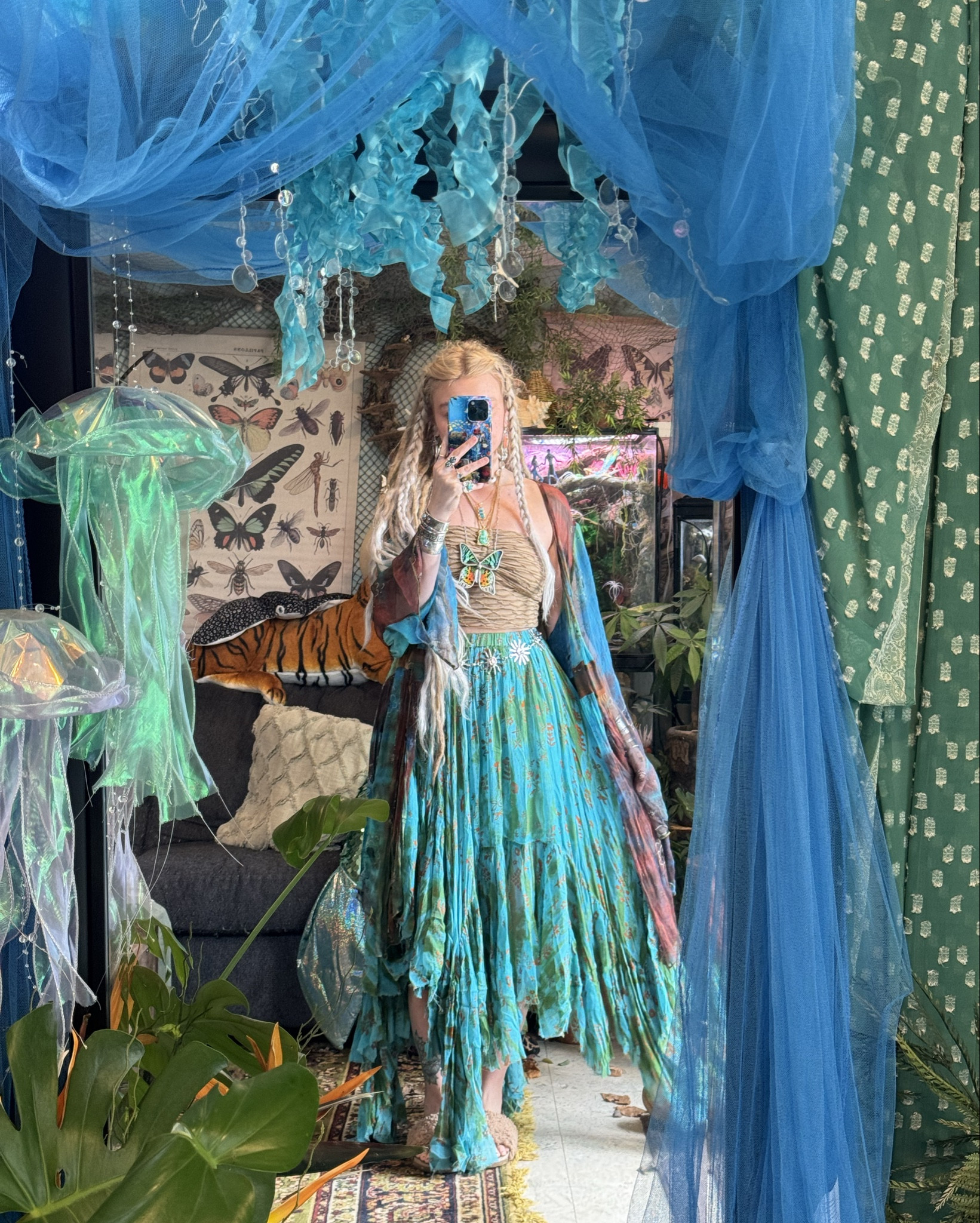 Anything fairy mermaid has the key to my heart 🩵 I am wearing a size medium, it fits high & low waisted!
#mermaidstyle#hippiestyle#springoutfit #spring

#LTKSeasonal #LTKStyleTip #LTKSpringSale