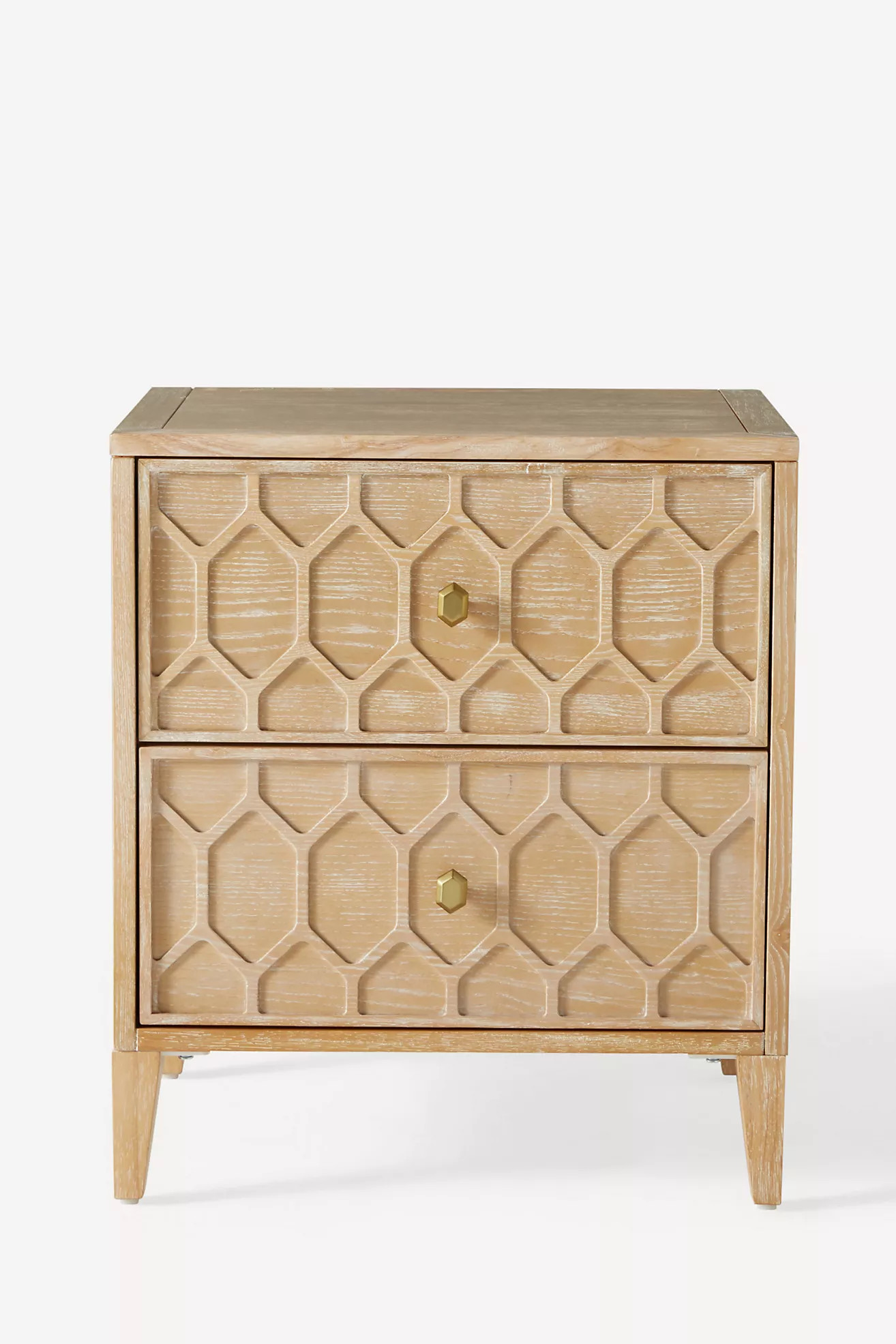 Textured Trellis Nightstand | Anthropologie (US)