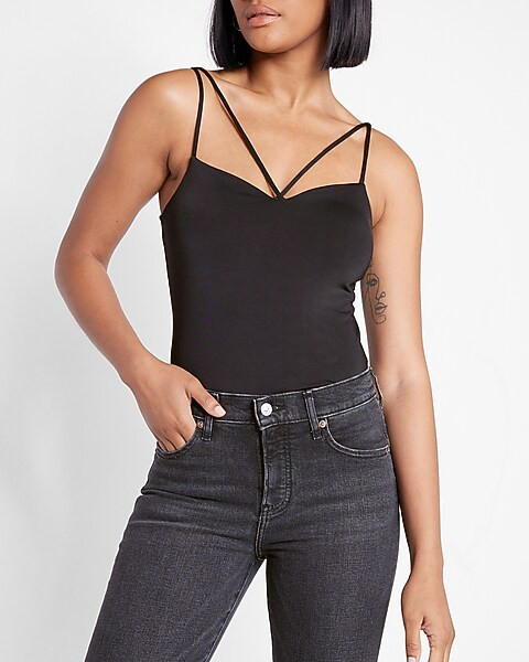 Body Contour Strappy Cami | Express