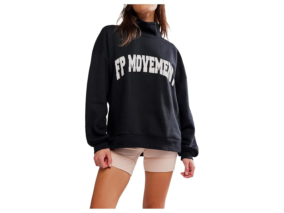 FP Movement Victory Set Women's Shorts Black/Ballet Slipper : XS (Women's 0-2), Cotton/Polyester | Zappos