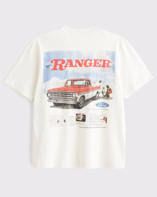 Men's Ford Ranger Vintage-Inspired Graphic Tee | Men's | Abercrombie.com | Abercrombie & Fitch (US)