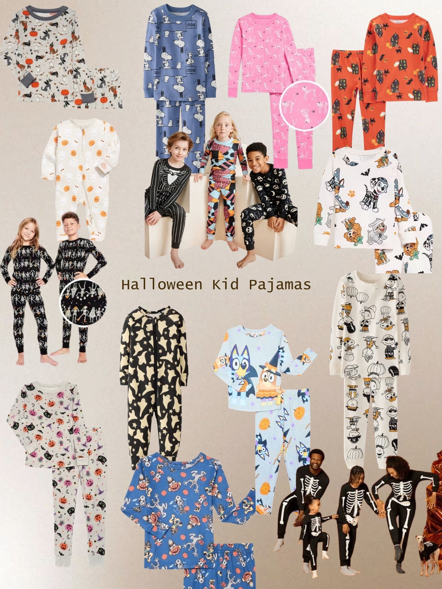 Halloween Kid Pajamas 

#LTKBaby #LTKKids #LTKHalloween