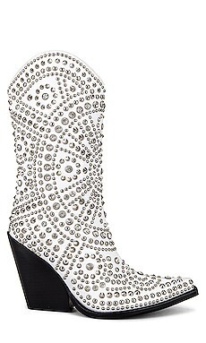Jeffrey Campbell Studley Boot in White from Revolve.com | Revolve Clothing (Global)
