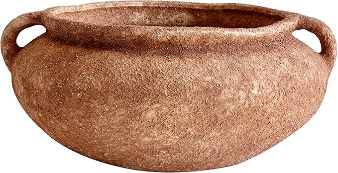 Tov Furniture Earthenware Wide Bowl with Handles | Amazon (US)