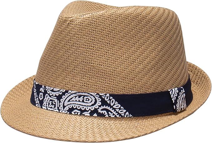 Levi's Men's Classic Fedora Panama Hat Summer Vacation | Amazon (US)