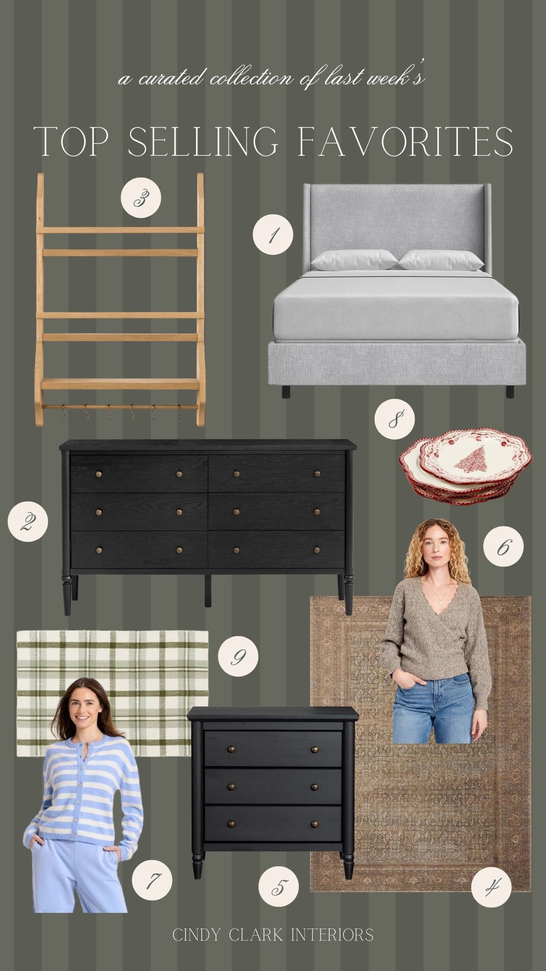Last week’s top sellers! A true mix of affordable finds and splurge-worthy favorites. Bedroom furniture, rugs I’m loving, affordable fashion, and more! 

#LTKHome