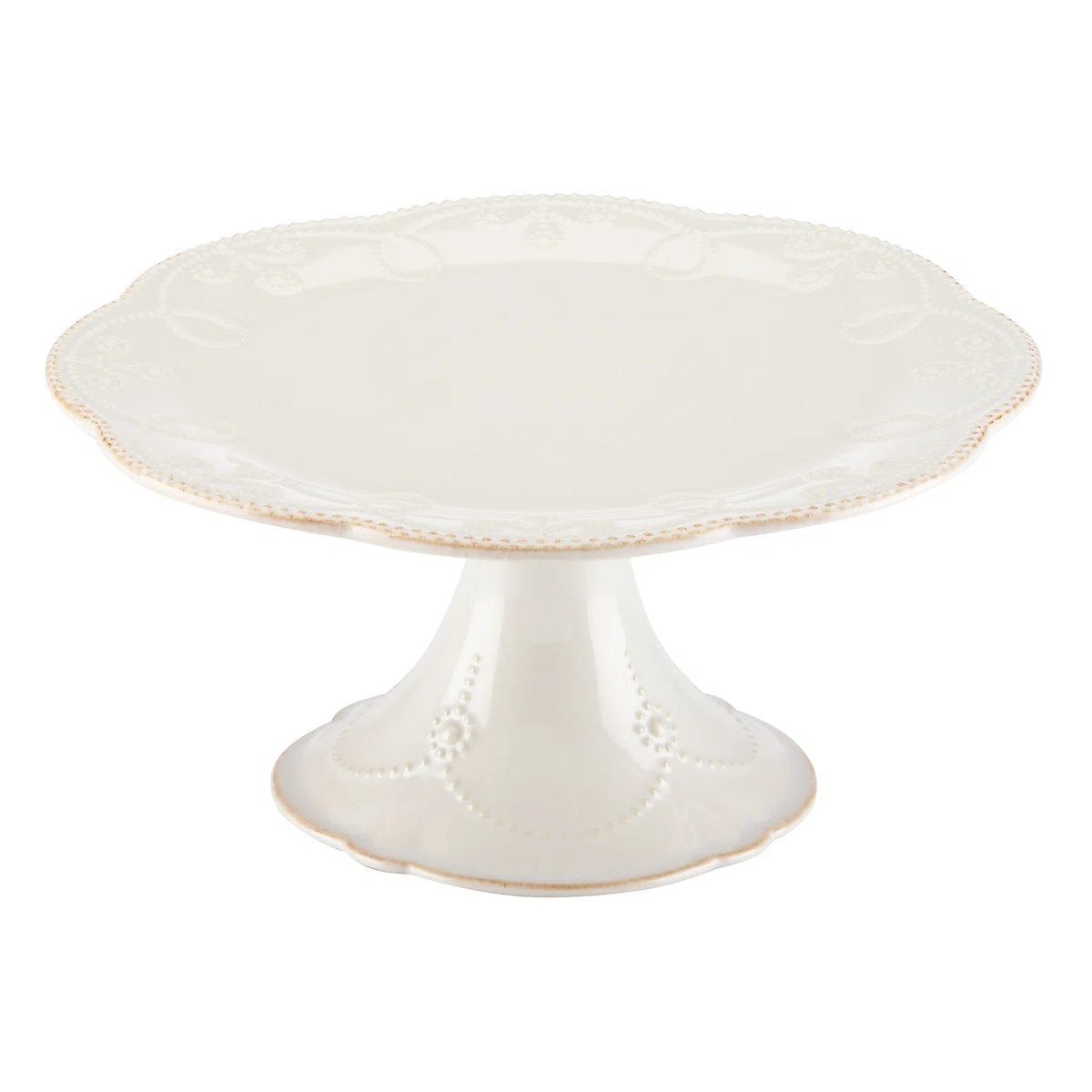 Lenox French Perle Pedestal Cake Plate | Wayfair North America