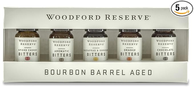 WOODFORD RESERVE® BITTERS DRAM SET – FIVE PACK (10ML EACH) | Amazon (US)
