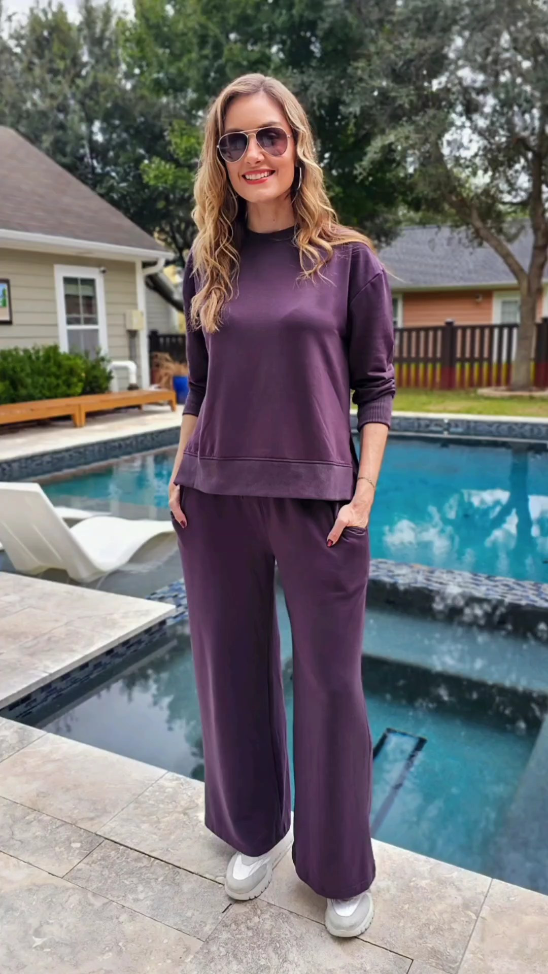 So much coziness 👌 obsessed with the new Essentials collection from Luxome. I’m wearing the shade Fig — one of five gorgeous hues in this ultra-soft collection designed for everyday luxury. ✨ #LUXOME #EssentialCollection#gifted 

#LTKStyleTip