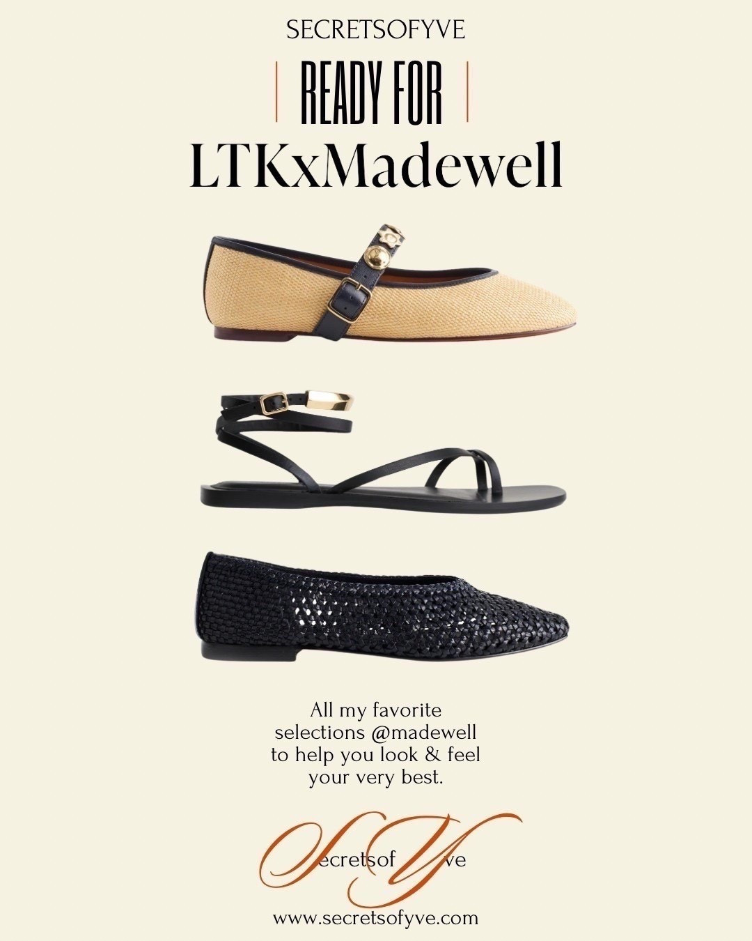 SecretsofYve: Shop these gorgeous flats. Shoe picks @madewell
#Secretsofyve #ltkgiftguide
Always humbled & thankful to have you here.. New posts daily at 3pm & 4:15pm EST. 
CEO: PATESI Global & PATESIfoundation.org
@secretsofyve : where beautiful meets practical, comfy meets style, affordable meets glam with a splash of splurge every now and then. I do LOVE a good sale and combining codes! #ltkstyletip #ltksalealert #ltkfamily #ltku #ltkfindsunder100 #ltkfindsunder50 #ltkover40 #ltkpetite #ltkplussize #ltkholiday #ltkmidsize #ltktravel #ltkparties #ltktall #ltkbump #ltkfestival #ltkootd  secretsofyve

#LTKWorkwear #LTKWedding #LTKSeasonal