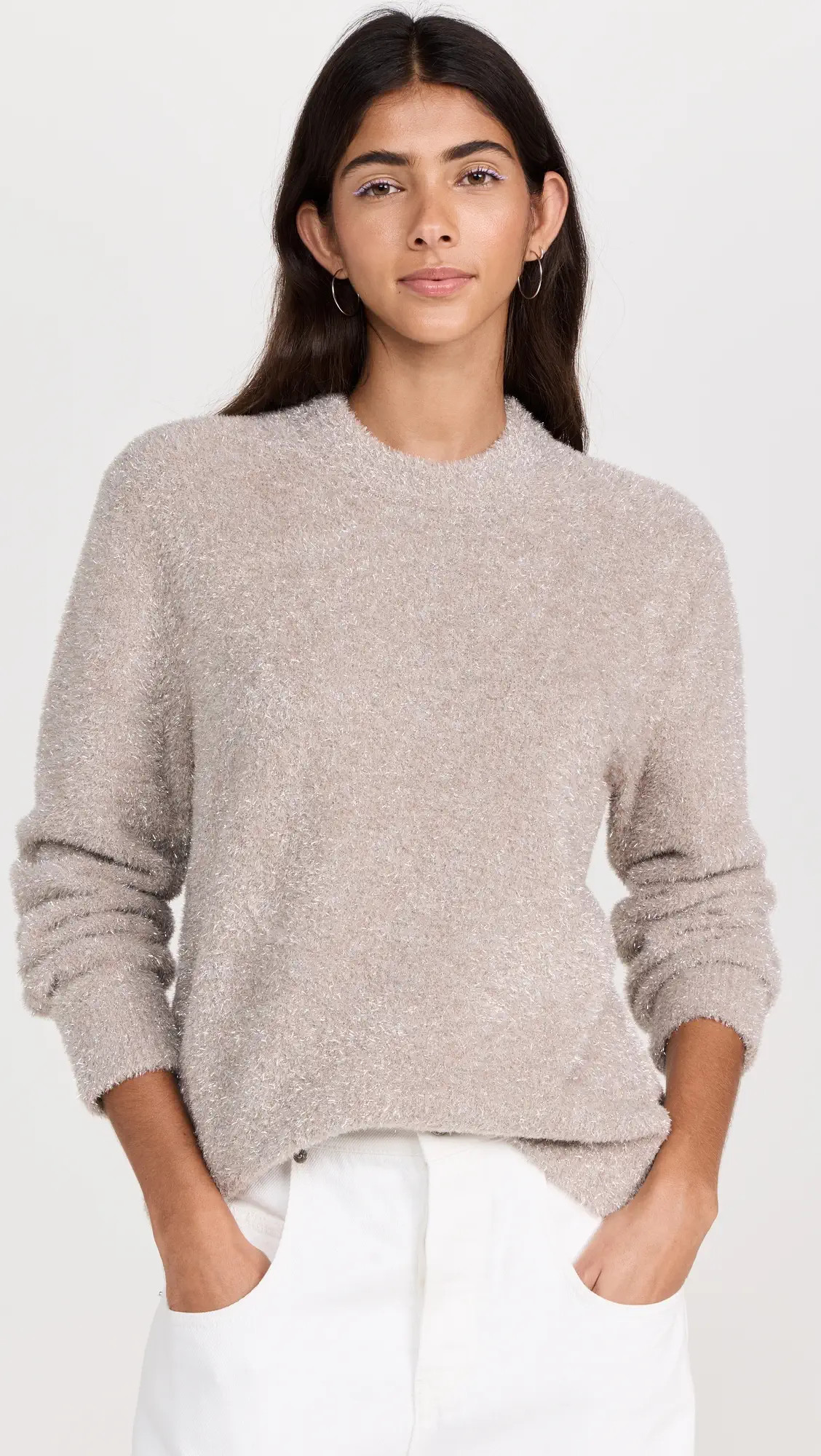 JoosTricot Tinsel Crew Neck Sweater | Shopbop | Shopbop