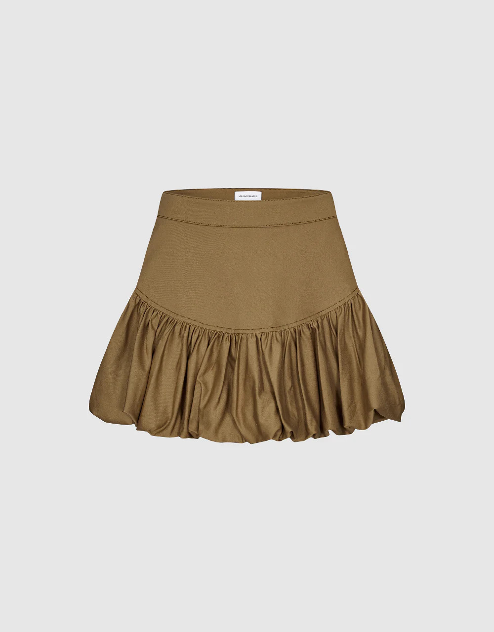 Elastic Waist Mini A-Line Skirt | Urban Revivo
