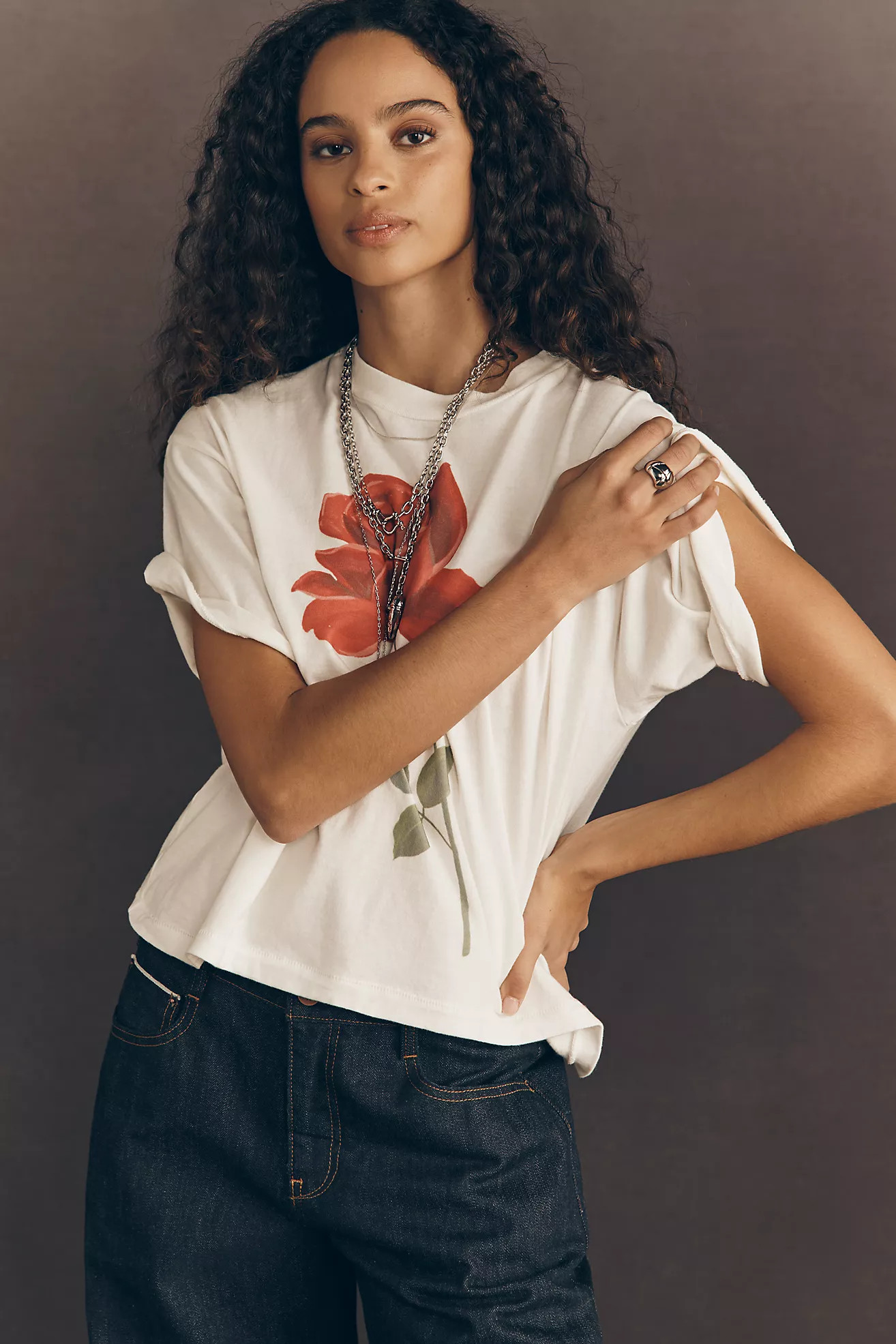 Lisa Says Gah Charlie T-Shirt | Anthropologie (US)
