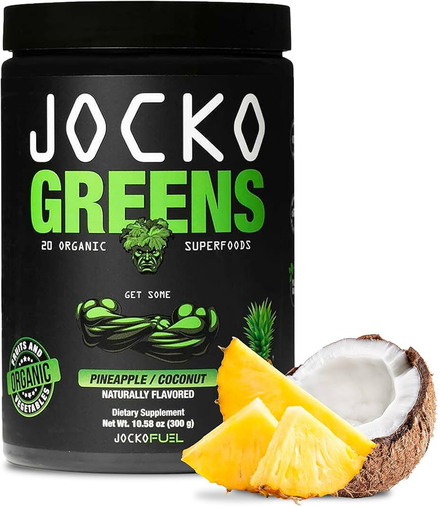 Jocko Fuel Daily Greens Powder - Premium Organic Greens Superfood Powder for Gut Health, Digestio... | Amazon (US)