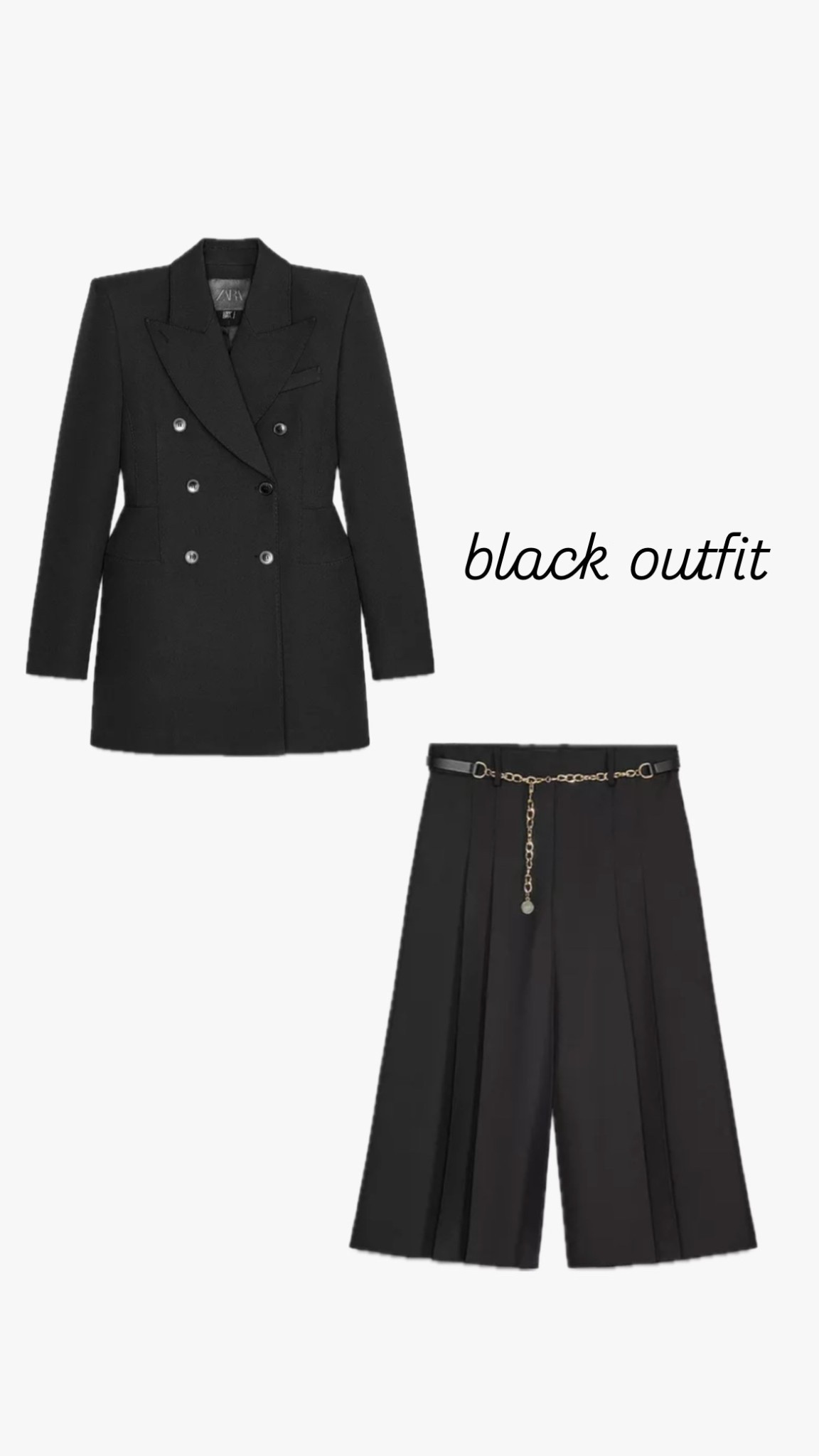 Black outfit Zara 

#LTKworkwear #LTKpartywear #LTKspring