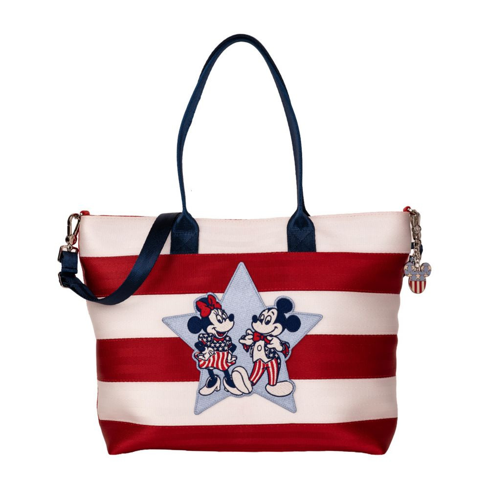 Mickey and Minnie Mouse Americana Tote Bag by Harveys | Disney Store