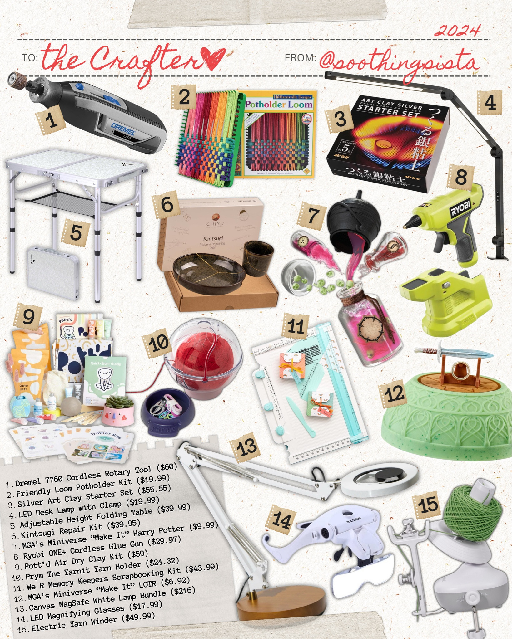 Feed your crafty friend’s latest hyperfixation with one of these gifts! 

#LTKHoliday #LTKWatchNow #LTKGiftGuide