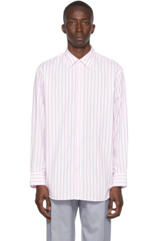 Acne Studios - White Cotton Shirt | SSENSE