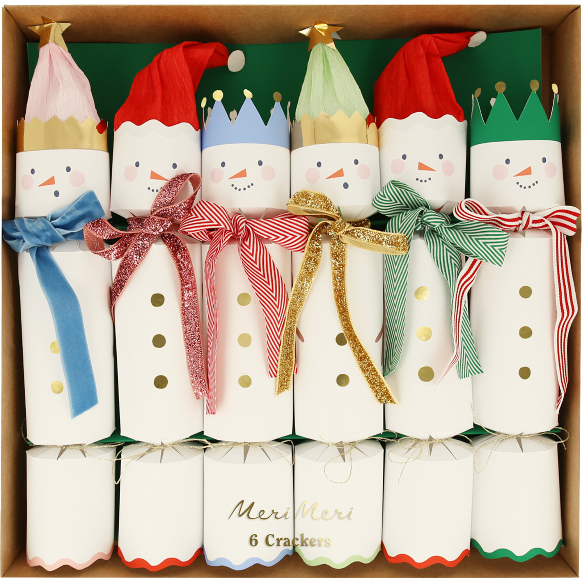 Snowmen Crackers | Maisonette